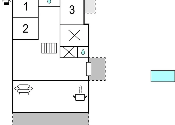 Three-bedroom In Ferienhaus